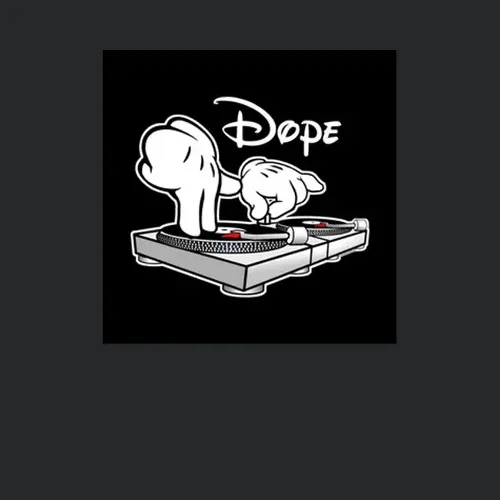 Dj Mickey Mouse Dope Graphic Gildan 100 Percent