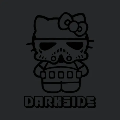 Hello Kitty Funny Star Wars Stormtrooper Parody