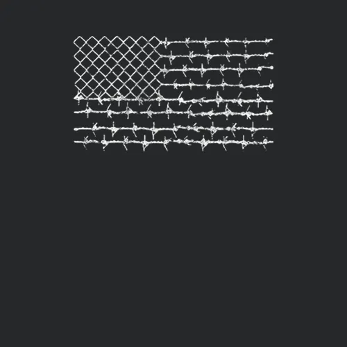 Ice Cube Barbed Wire Fence American Usa