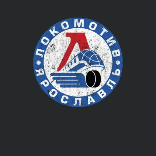 Lokomotiv Yaroslavl Russian Hockey Vintage Logo