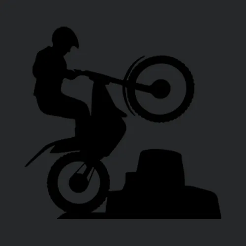 Motorcycle Trials Sport Hobby Logo Athlete Club