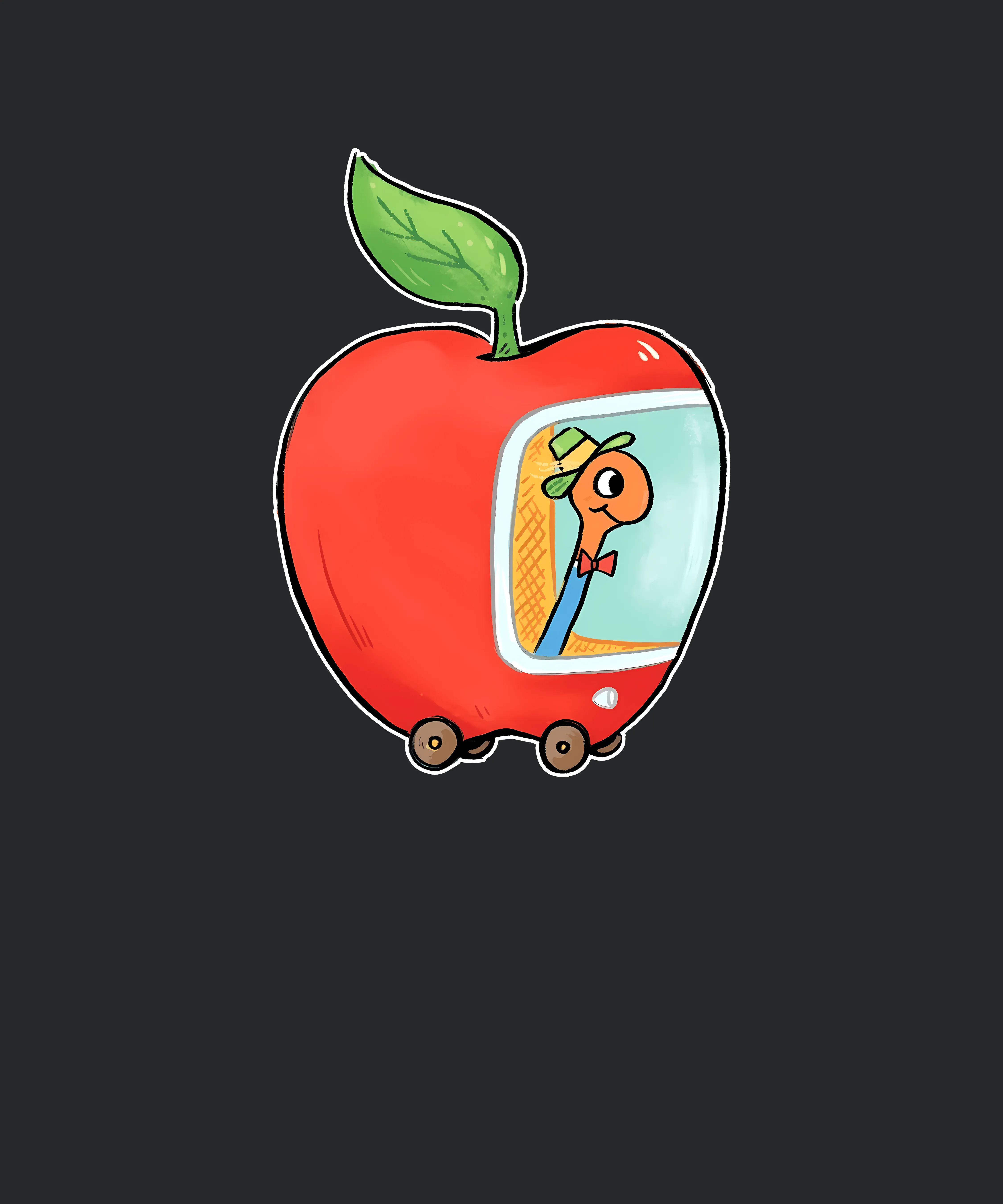 The Busy World Of Richard Scarry Lowly Worm Apple Car Retro 90s Animat