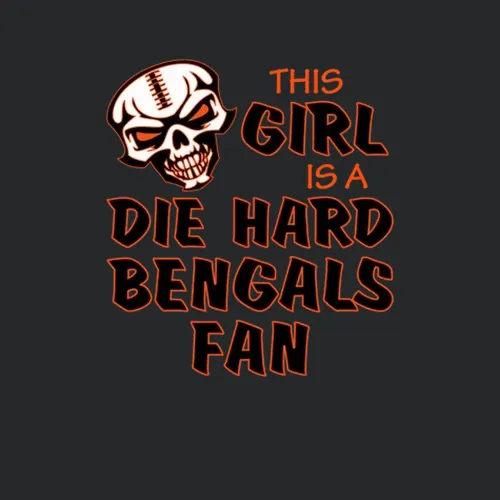 This Is A Die Hard Bengals Fan Football Cincinnati Bengals Team Colors