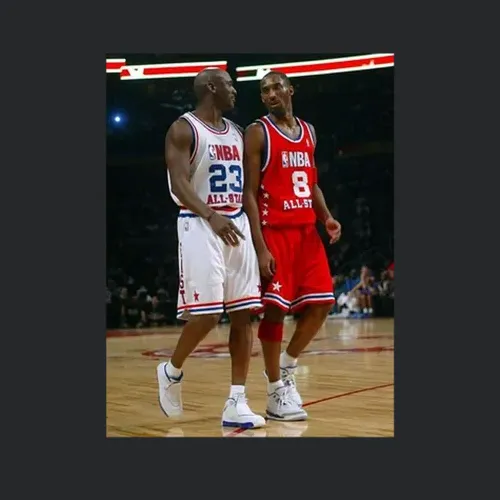 Michael Jordan And Kobe Bryant Talking At The All Star Game Fan T Shir
