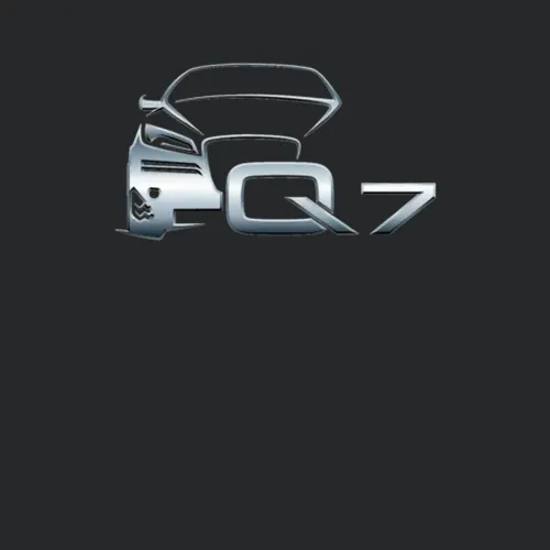 Audi Q7 Automobile Car Parts Cool Distressed Style Brand Logo Emblem T