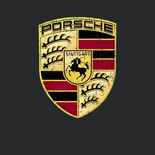 Porsche Automobile Car Truck Motorcycle Parts Cool Distressed Style Br