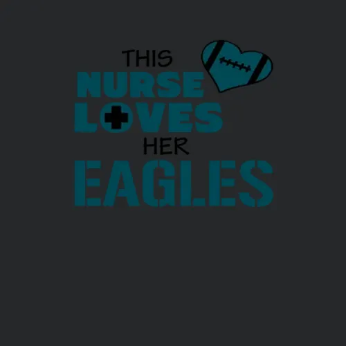 This Nurse Loves Her Eagles Football Philadelphia Eagles Team Colors Ladies