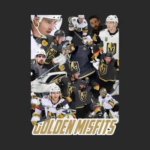 Golden Misfits Las Vegas Hockey Marc Andre Fleury Mashup Super Fan T S