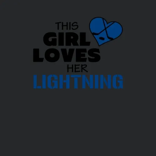 This Girl Loves Her Lightning Hockey Tampa Bay Lightning Team Colors Ladies