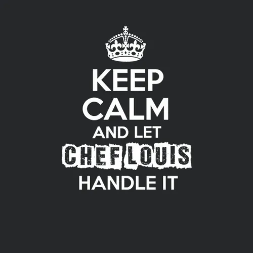 Keep Calm And Let Chef Louis The Little Mermaid Handle It Cartoon Character